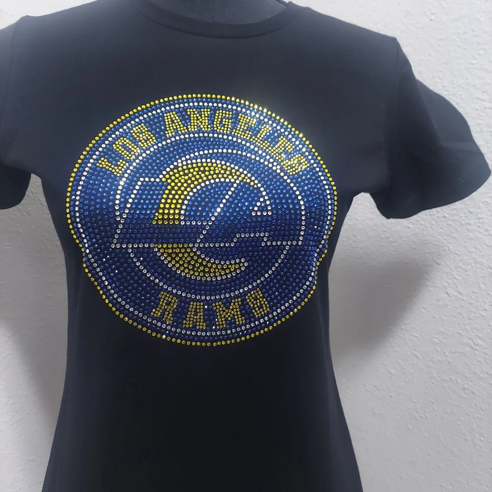 LA RAMS Womens Fitted T-shirt - Picture 3 of 4